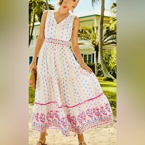 NWT Lilly Pulitzer Charleen Maxi Dress SZ 00